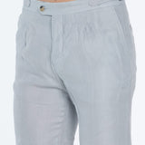 Marco Linen Grey Shorts