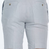 Marco Linen Grey Shorts