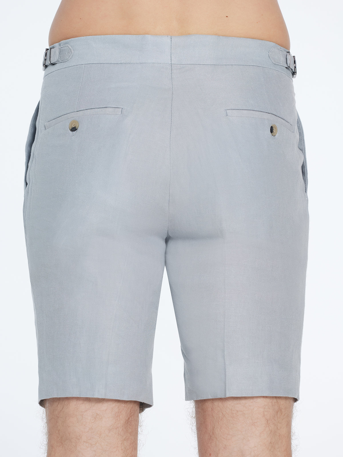 Marco Linen Grey Shorts | Moeva | Shirt | Each week unveils new pieces—luxury swimwear, fluid resort silhouettes, and elevated summer-to-evening essentials designed to carry you from coastal escapes to city nights.