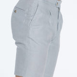 Marco Linen Grey Shorts