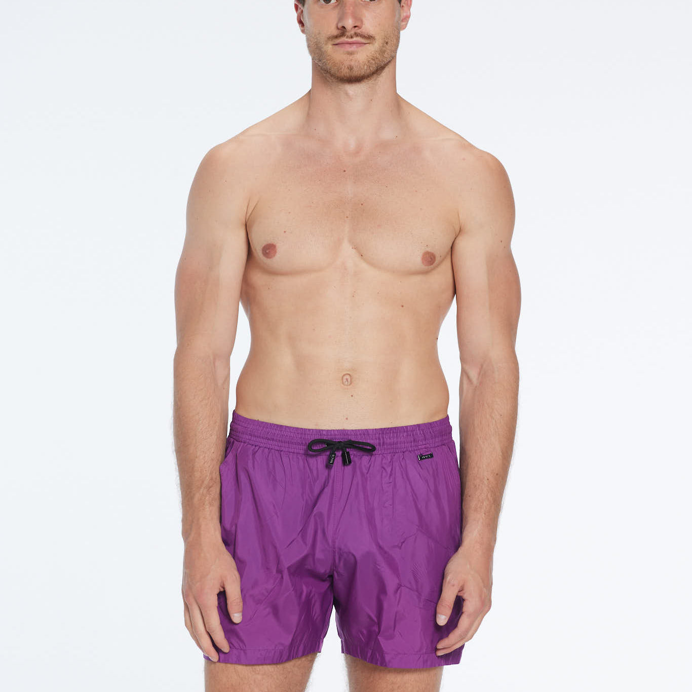 Louis Purple Quick-Dry Swim Shorts | Moeva | Shorts | Each week unveils new pieces—luxury swimwear, fluid resort silhouettes, and elevated summer-to-evening essentials designed to carry you from coastal escapes to city nights.