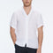 Romeo White Linen Shirt with Camp Collar | Moeva | Men Classic Collar Shirts | Each week unveils new pieces—luxury swimwear, fluid resort silhouettes, and elevated summer-to-evening essentials designed to carry you from coastal escapes to city nights.