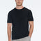 Oscar Black Round Neck T-Shirt | Moeva | T-Shirt | Each week unveils new pieces—luxury swimwear, fluid resort silhouettes, and elevated summer-to-evening essentials designed to carry you from coastal escapes to city nights.