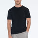 Oscar Black Round Neck T-Shirt | Moeva | Men Round Neck Shirts | Each week unveils new pieces—luxury swimwear, fluid resort silhouettes, and elevated summer-to-evening essentials designed to carry you from coastal escapes to city nights.