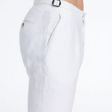 Enzo White Pants