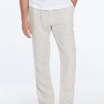 Joseph Nude Linen Straight-Leg Pants | Moeva | Men Pants | Each week unveils new pieces—luxury swimwear, fluid resort silhouettes, and elevated summer-to-evening essentials designed to carry you from coastal escapes to city nights.