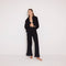 Jacinta Black Cropped Sheer Long Sleeve Shirt and Aura Black High Waist Beach Pants | Moeva | Shirt and Pants | Each week unveils new pieces—luxury swimwear, fluid resort silhouettes, and elevated summer-to-evening essentials designed to carry you from coastal escapes to city nights.