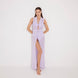Kariba Sleeveless Belted Knitted Mesh Lilac Kaftan | Moeva | Kaftan | Each week unveils new pieces—luxury swimwear, fluid resort silhouettes, and elevated summer-to-evening essentials designed to carry you from coastal escapes to city nights.