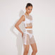 Alejandra White Rhinestone Details Mesh Top | Moeva | Beachwear Tops | Each week unveils new pieces—luxury swimwear, fluid resort silhouettes, and elevated summer-to-evening essentials designed to carry you from coastal escapes to city nights.