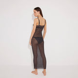 Lulusar Silver Metallic Knitted Maxi Dress | Moeva | Beachwear Dresses | Each week unveils new pieces—luxury swimwear, fluid resort silhouettes, and elevated summer-to-evening essentials designed to carry you from coastal escapes to city nights.