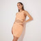 Garda Orange Knitted Cut-Out Crop Top | Moeva | RTW Bustiers | Each week unveils new pieces—luxury swimwear, fluid resort silhouettes, and elevated summer-to-evening essentials designed to carry you from coastal escapes to city nights.