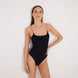 Ninetta Black Scoop Neck Swimsuit | Moeva | Swimsuit | Each week unveils new pieces—luxury swimwear, fluid resort silhouettes, and elevated summer-to-evening essentials designed to carry you from coastal escapes to city nights.