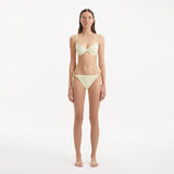 Salila Yellow Underwired Side Tie Wave Textured Bikini Set | Moeva | | Each week unveils new pieces—luxury swimwear, fluid resort silhouettes, and elevated summer-to-evening essentials designed to carry you from coastal escapes to city nights.