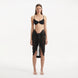 Raiden Black Tie Front Wavy-Trim Sheer Sarong | Moeva | Sarongs | Each week unveils new pieces—luxury swimwear, fluid resort silhouettes, and elevated summer-to-evening essentials designed to carry you from coastal escapes to city nights.