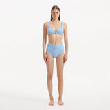 Adva Baby Blue Balconette Textured High Waist Bikini Set | Moeva | | Each week unveils new pieces—luxury swimwear, fluid resort silhouettes, and elevated summer-to-evening essentials designed to carry you from coastal escapes to city nights.