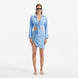 Greta Baby Blue Long Sleeve Tie Front Shirt and Maeby Skirt | Moeva | | Each week unveils new pieces—luxury swimwear, fluid resort silhouettes, and elevated summer-to-evening essentials designed to carry you from coastal escapes to city nights.