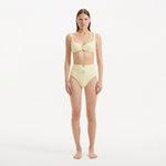 Adva Yellow Balconette Textured High Waist Bikini Set | Moeva | | Each week unveils new pieces—luxury swimwear, fluid resort silhouettes, and elevated summer-to-evening essentials designed to carry you from coastal escapes to city nights.