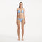 Sarita Baby Blue Triangle Wave Textured Side Tie Bikini Set | Moeva | | Each week unveils new pieces—luxury swimwear, fluid resort silhouettes, and elevated summer-to-evening essentials designed to carry you from coastal escapes to city nights.