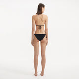 Sarita Black Triangle Wave Textured Side Tie Bikini Set | Moeva | | Each week unveils new pieces—luxury swimwear, fluid resort silhouettes, and elevated summer-to-evening essentials designed to carry you from coastal escapes to city nights.