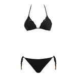 Sarita Black Triangle Wave Textured Side Tie Bikini Set | Moeva | | Each week unveils new pieces—luxury swimwear, fluid resort silhouettes, and elevated summer-to-evening essentials designed to carry you from coastal escapes to city nights.