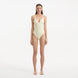 Anahita Yellow V Neck Swimsuit | Moeva | Swimsuit | Each week unveils new pieces—luxury swimwear, fluid resort silhouettes, and elevated summer-to-evening essentials designed to carry you from coastal escapes to city nights.