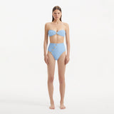 Baia Baby Bandeau High Waist Bikini Set | Moeva | Bikini Sets | Each week unveils new pieces—luxury swimwear, fluid resort silhouettes, and elevated summer-to-evening essentials designed to carry you from coastal escapes to city nights.