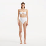 Baia White Bandeau High Waist Bikini Set | Moeva | Bikini Sets | Each week unveils new pieces—luxury swimwear, fluid resort silhouettes, and elevated summer-to-evening essentials designed to carry you from coastal escapes to city nights.