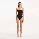 Adria Black Bandeu Swimsuit | Moeva | Swimsuit | Each week unveils new pieces—luxury swimwear, fluid resort silhouettes, and elevated summer-to-evening essentials designed to carry you from coastal escapes to city nights.