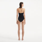 Adria Black Bandeu Swimsuit | Moeva | Swimsuit | Each week unveils new pieces—luxury swimwear, fluid resort silhouettes, and elevated summer-to-evening essentials designed to carry you from coastal escapes to city nights.