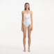Adria White Bandeu Swimsuit | Moeva | Swimsuit | Each week unveils new pieces—luxury swimwear, fluid resort silhouettes, and elevated summer-to-evening essentials designed to carry you from coastal escapes to city nights.
