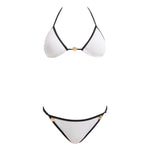 Zarya White Triangle Textured Mid Coverage Bikini Set | Moeva | | Each week unveils new pieces—luxury swimwear, fluid resort silhouettes, and elevated summer-to-evening essentials designed to carry you from coastal escapes to city nights.