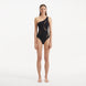 Delta Black One Shoulder Swimsuit | Moeva | Swimsuit | Each week unveils new pieces—luxury swimwear, fluid resort silhouettes, and elevated summer-to-evening essentials designed to carry you from coastal escapes to city nights.