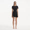 Derin Black Short-Sleeve Mini Dress | Moeva | RTW Dresses | Each week unveils new pieces—luxury swimwear, fluid resort silhouettes, and elevated summer-to-evening essentials designed to carry you from coastal escapes to city nights.