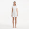 Derin White Short-Sleeve Mini Dress | Moeva | RTW Dresses | Each week unveils new pieces—luxury swimwear, fluid resort silhouettes, and elevated summer-to-evening essentials designed to carry you from coastal escapes to city nights.