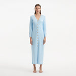 Nira Baby Blue Dress | Moeva | RTW Dresses | Each week unveils new pieces—luxury swimwear, fluid resort silhouettes, and elevated summer-to-evening essentials designed to carry you from coastal escapes to city nights.
