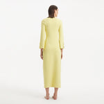 Nira Yellow Dress | Moeva | RTW Dresses | Each week unveils new pieces—luxury swimwear, fluid resort silhouettes, and elevated summer-to-evening essentials designed to carry you from coastal escapes to city nights.