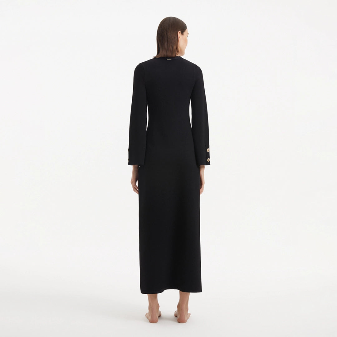 Nira Black Dress | Moeva | RTW Dresses | Each week unveils new pieces—luxury swimwear, fluid resort silhouettes, and elevated summer-to-evening essentials designed to carry you from coastal escapes to city nights.