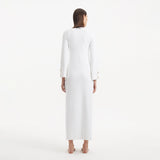 Nira White Dress | Moeva | RTW Dresses | Each week unveils new pieces—luxury swimwear, fluid resort silhouettes, and elevated summer-to-evening essentials designed to carry you from coastal escapes to city nights.