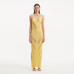 Mimi Yellow Knit Sleeveless Maxi Dress | Moeva | Beachwear Dresses | Each week unveils new pieces—luxury swimwear, fluid resort silhouettes, and elevated summer-to-evening essentials designed to carry you from coastal escapes to city nights.