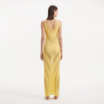 Mimi Yellow Knit Sleeveless Maxi Dress | Moeva | Beachwear Dresses | Each week unveils new pieces—luxury swimwear, fluid resort silhouettes, and elevated summer-to-evening essentials designed to carry you from coastal escapes to city nights.