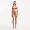 Clyde Brown Bandeau High Waist Satin Bikini Set | Moeva | Bikini Sets | Each week unveils new pieces—luxury swimwear, fluid resort silhouettes, and elevated summer-to-evening essentials designed to carry you from coastal escapes to city nights.