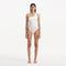 Kaimana White One Shoulder Satin Swimsuit | Moeva | Swimsuit | Each week unveils new pieces—luxury swimwear, fluid resort silhouettes, and elevated summer-to-evening essentials designed to carry you from coastal escapes to city nights.