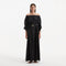 Sumner Black Off-Shoulder Linen Mini Dress | Moeva | RTW Dresses | Each week unveils new pieces—luxury swimwear, fluid resort silhouettes, and elevated summer-to-evening essentials designed to carry you from coastal escapes to city nights.