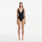 Breena Black V Neck Swimsuit | Moeva | Swimsuit | Each week unveils new pieces—luxury swimwear, fluid resort silhouettes, and elevated summer-to-evening essentials designed to carry you from coastal escapes to city nights.