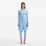 Meissa Baby Blue Burkini | Moeva | | Each week unveils new pieces—luxury swimwear, fluid resort silhouettes, and elevated summer-to-evening essentials designed to carry you from coastal escapes to city nights.