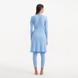 Meissa Baby Blue Burkini | Moeva | | Each week unveils new pieces—luxury swimwear, fluid resort silhouettes, and elevated summer-to-evening essentials designed to carry you from coastal escapes to city nights.