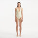 Breena Yellow V Neck Swimsuit | Moeva | Swimsuit | Each week unveils new pieces—luxury swimwear, fluid resort silhouettes, and elevated summer-to-evening essentials designed to carry you from coastal escapes to city nights.