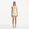 Ephram Yellow Wave-Textured Mini Skirt | Moeva | Beachwear Skirts | Each week unveils new pieces—luxury swimwear, fluid resort silhouettes, and elevated summer-to-evening essentials designed to carry you from coastal escapes to city nights.