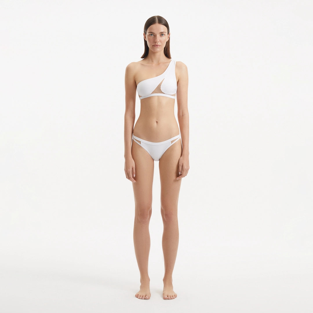 Harbor White One Shoulder Mid Coverage Solid Bikini Set | Moeva | | Each week unveils new pieces—luxury swimwear, fluid resort silhouettes, and elevated summer-to-evening essentials designed to carry you from coastal escapes to city nights.