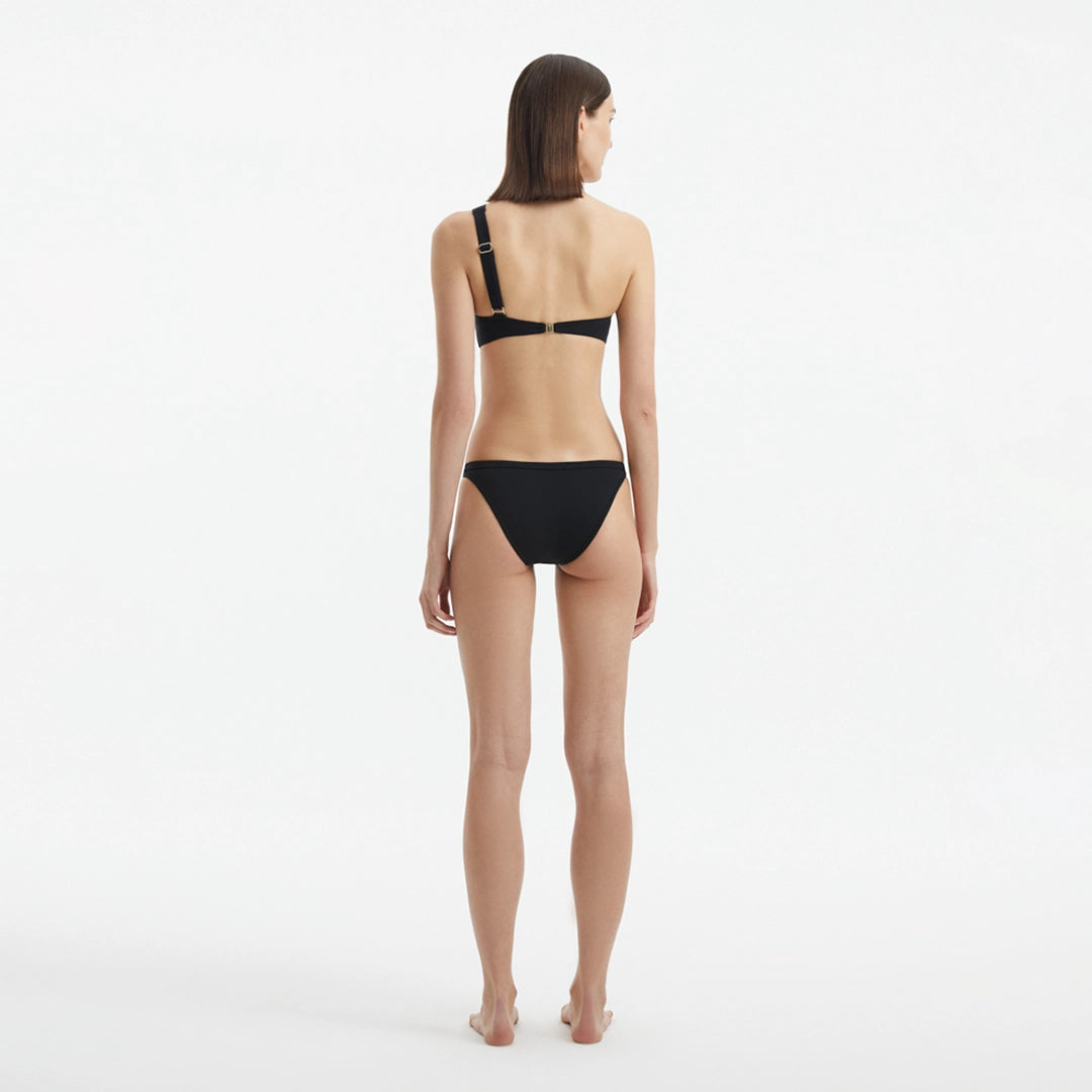 Harbor Black One Shoulder Mid Coverage Solid Bikini Set | Moeva | | Each week unveils new pieces—luxury swimwear, fluid resort silhouettes, and elevated summer-to-evening essentials designed to carry you from coastal escapes to city nights.
